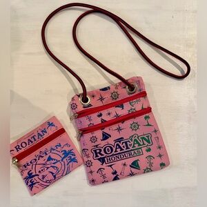 Roatan Pink Crossbody Bag Set